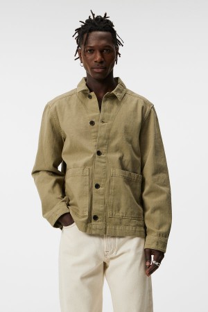 Aloe Jlindeberg Lando Organic Cotton Twill Overshirt | SN-JL574968