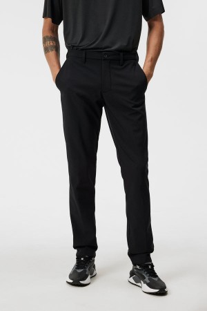 Black Jlindeberg Ellott Bonded Fleece Pant | SN-JL574546