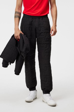 Black Jlindeberg Quilted Pants | SN-JL574549