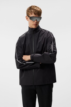 Black Jlindeberg Theo Rain Jacket | SN-JL574699