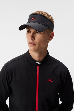 Black Jlindeberg Yaden Visor | SN-JL574753