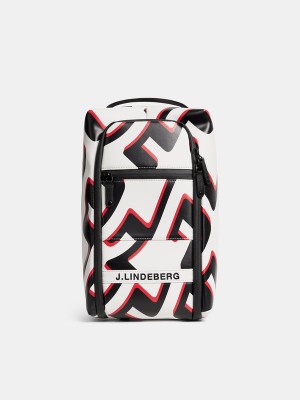 Bridge Wave White Jlindeberg Footwear Bag Print | SN-JL574801