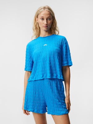 Brilliant Blue Jlindeberg Aurelia Top | SN-JL575124