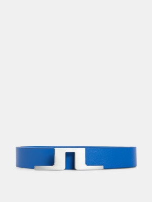 Dazzling Blue Jlindeberg Betsy Leather Belt | SN-JL575397