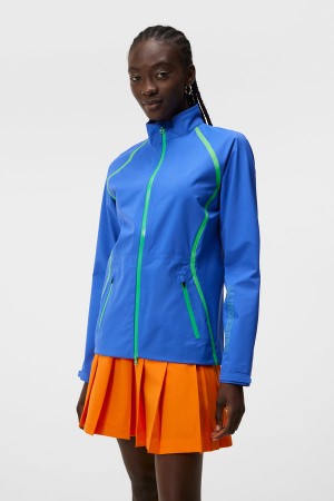 Dazzling Blue Jlindeberg Coral Rain Jacket | SN-JL575368