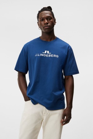 Estate Blue Jlindeberg Alpha T-shirt | SN-JL574503