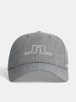 Grey Melange Jlindeberg Caden Cap | SN-JL574751