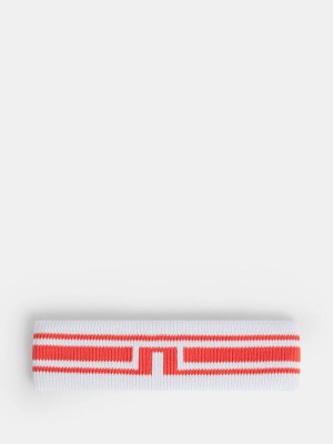 Hot Coral Jlindeberg Leith Headband | SN-JL574775