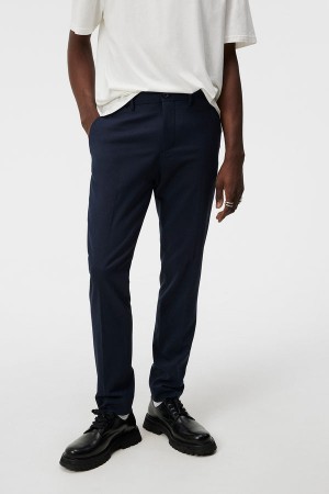 JL Navy Jlindeberg Grant Stretch Twill Pants | SN-JL574962