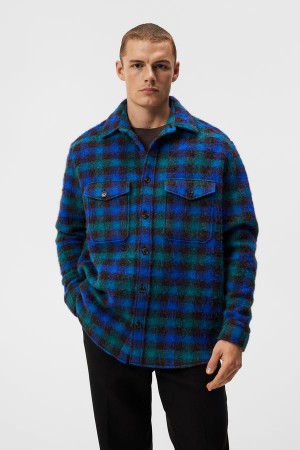 Surf the Web Jlindeberg Carter Check Overshirt | SN-JL574992