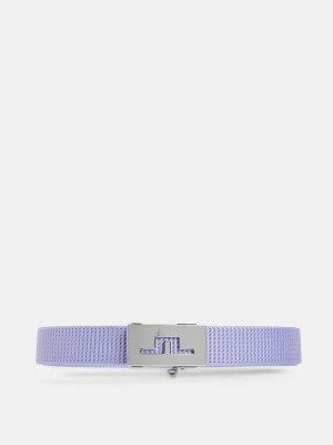 Sweet Lavender Jlindeberg Reese Webbing Belt | SN-JL575395