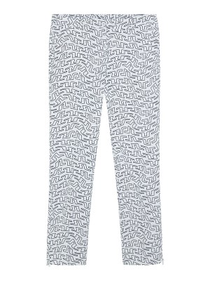 White Bridge Swirl Jlindeberg Pia Print Pant | SN-JL575248