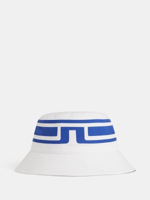 White Jlindeberg Deacon Bucket Hat | SN-JL574777