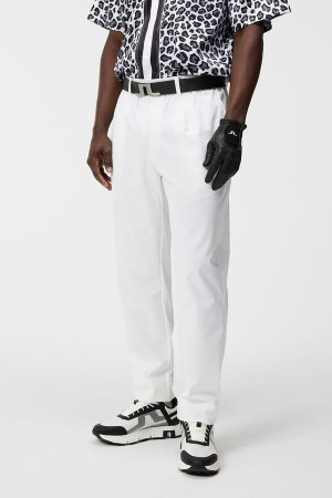 White Jlindeberg Harris Golf Pant | SN-JL574563