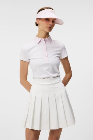 White Jlindeberg Jada Polo | SN-JL575171