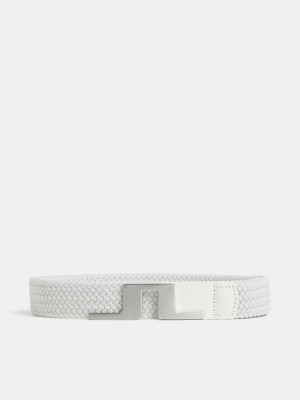 White Jlindeberg Lykke Braided Belt | SN-JL575391