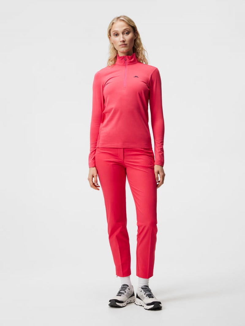 Azalea Jlindeberg Lauryn Half Zip Mid Layer | SN-JL575299