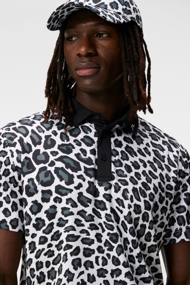 BW Leopard Jlindeberg Arthur Print Polo | SN-JL574525