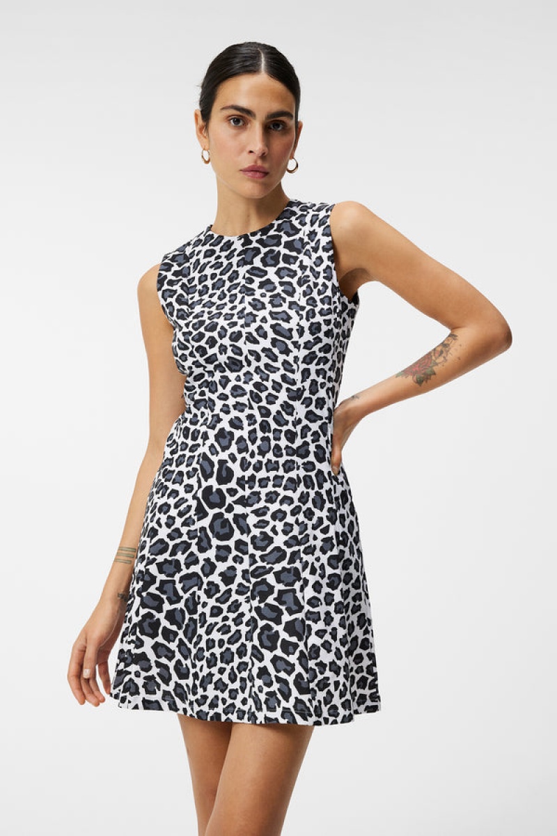 BW Leopard Jlindeberg Gabriella Printed Dress | SN-JL575244