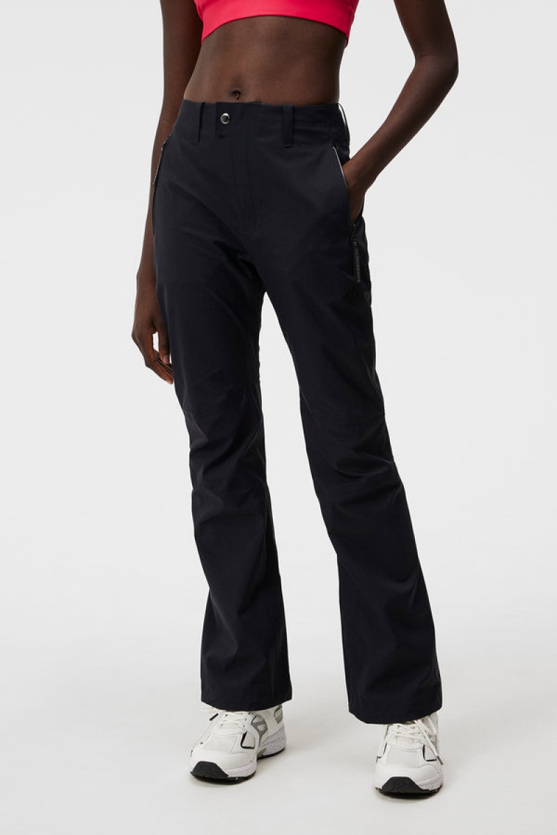 Black Jlindeberg A-line Shell Pant | SN-JL575268