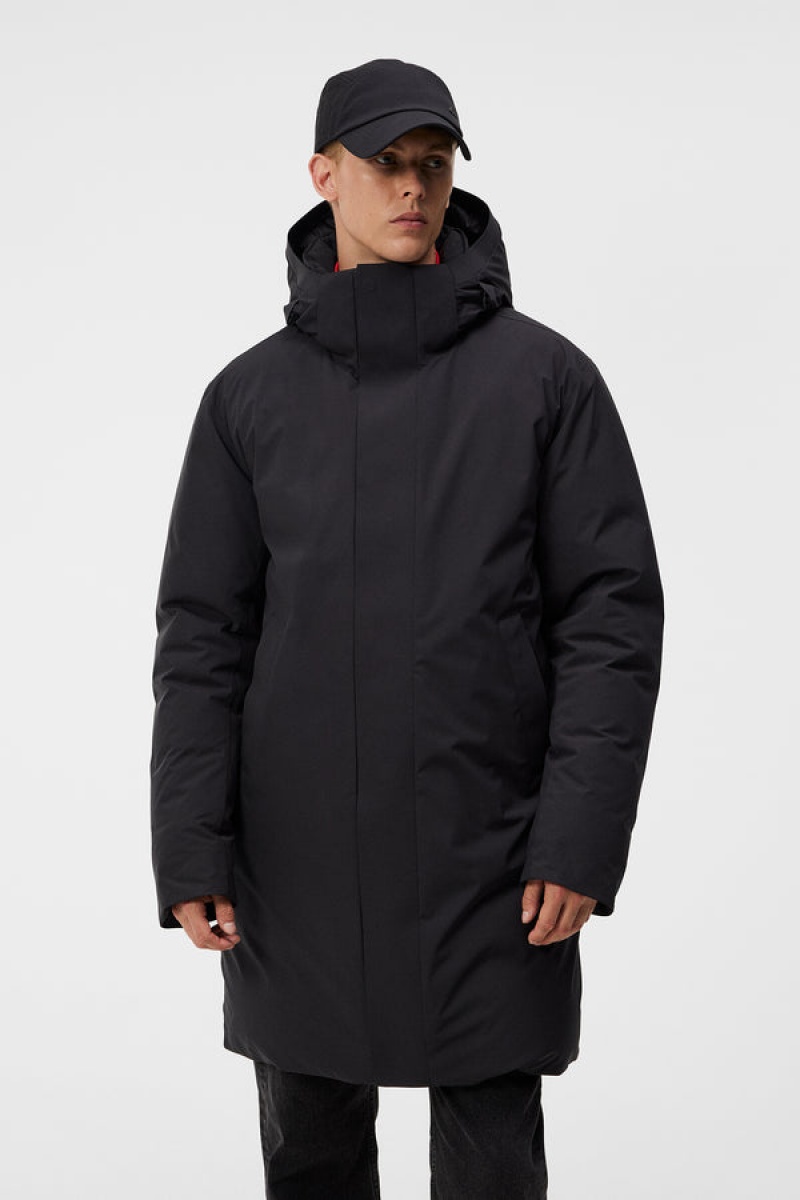 Black Jlindeberg Alon Down Parka | SN-JL574822