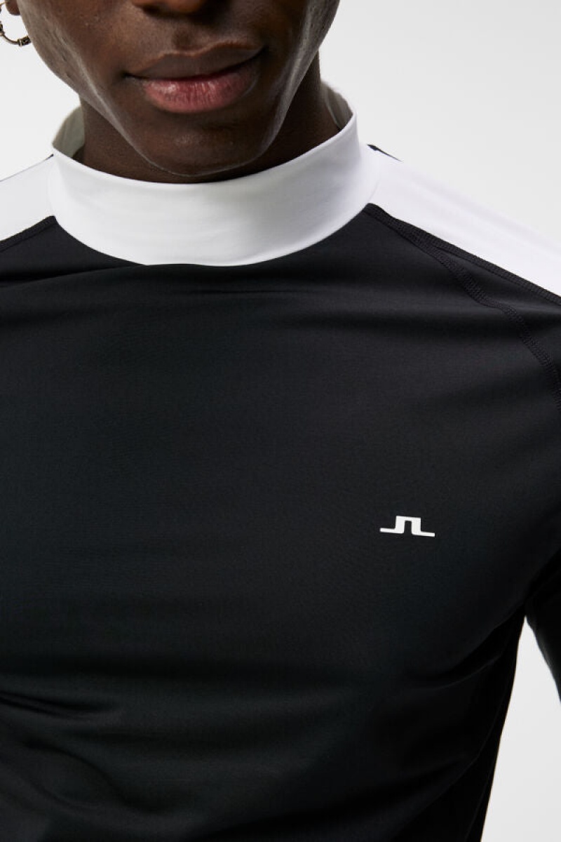 Black Jlindeberg Antoine Compression Top | SN-JL574523