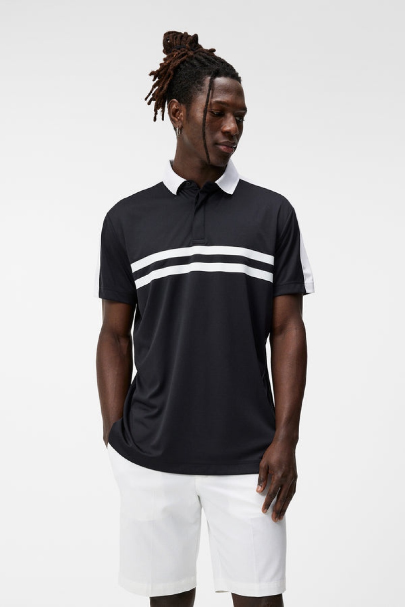 Black Jlindeberg Armand Polo | SN-JL574524