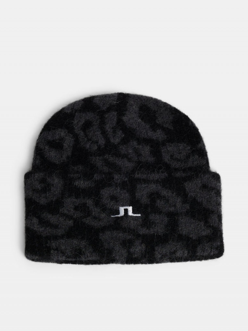 Black Jlindeberg Benolt Beanie | SN-JL574783