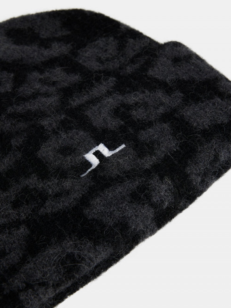 Black Jlindeberg Benolt Beanie | SN-JL574783