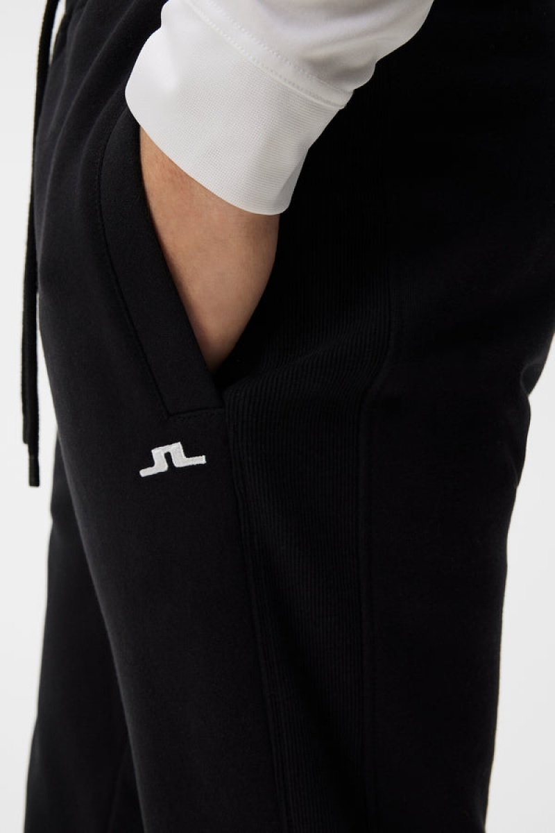 Black Jlindeberg Cal Sweat Pant | SN-JL574856