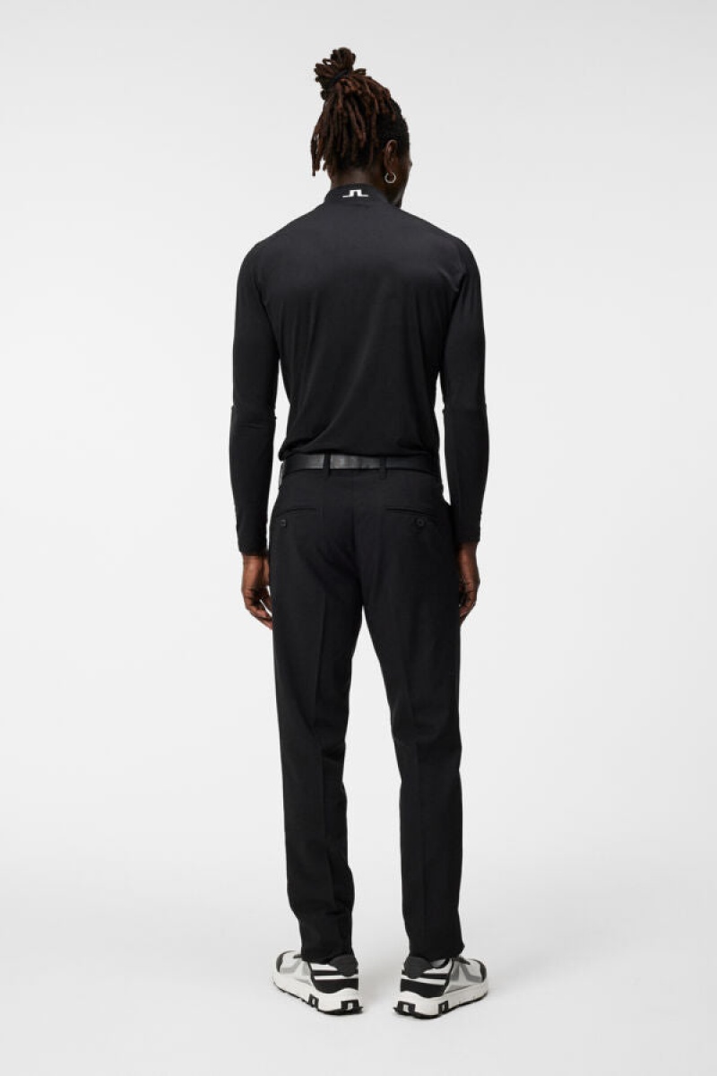 Black Jlindeberg Ellott Dressed Golf Pant | SN-JL574564