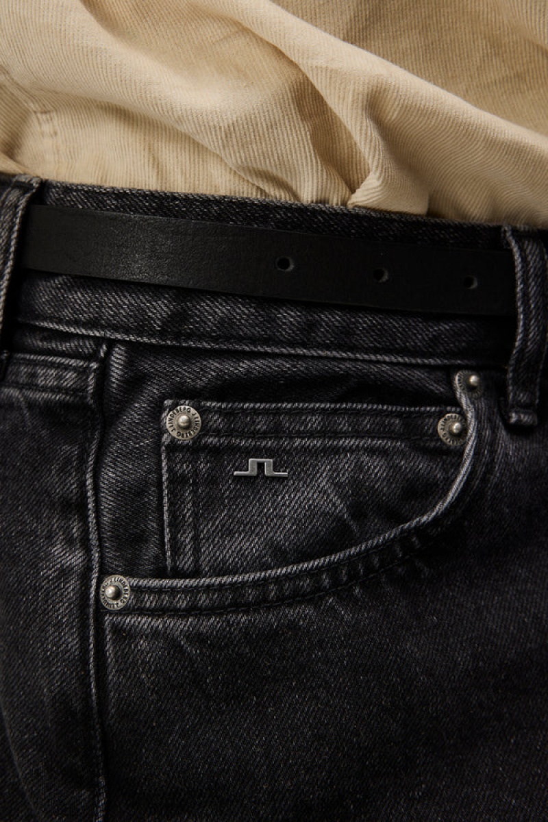 Black Jlindeberg Johnny One Wash Jeans | SN-JL574938