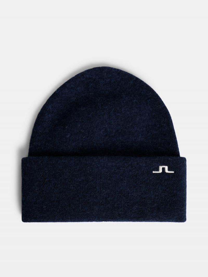 Black Jlindeberg Kadie Alpaca Mix Beanie | SN-JL574764