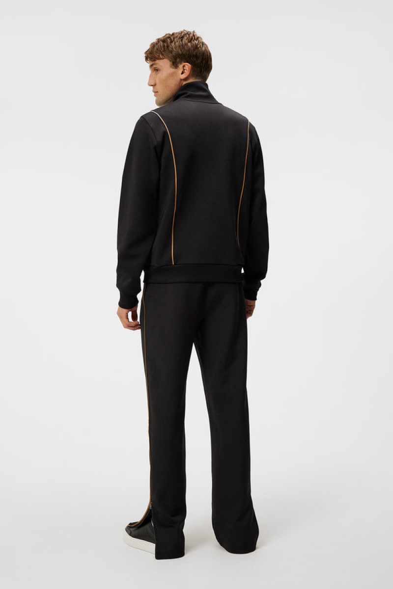 Black Jlindeberg Luca Track Jacket | SN-JL574912