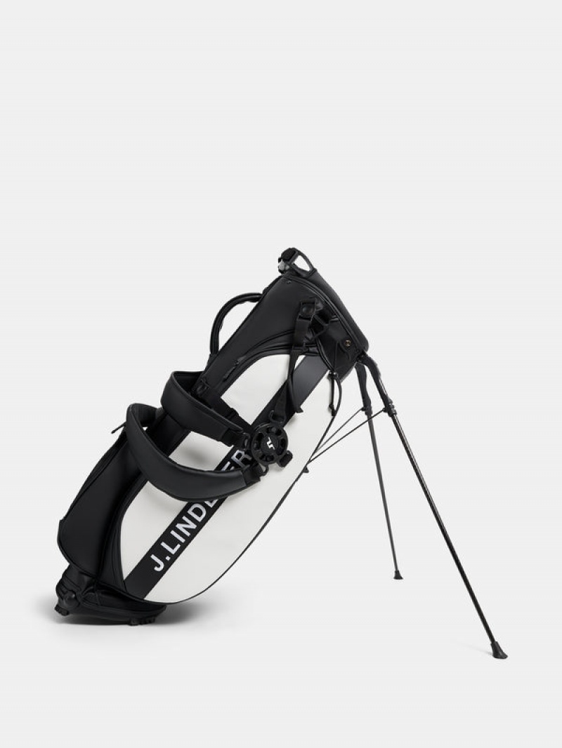 Black Jlindeberg Player Stand Bag | SN-JL575421