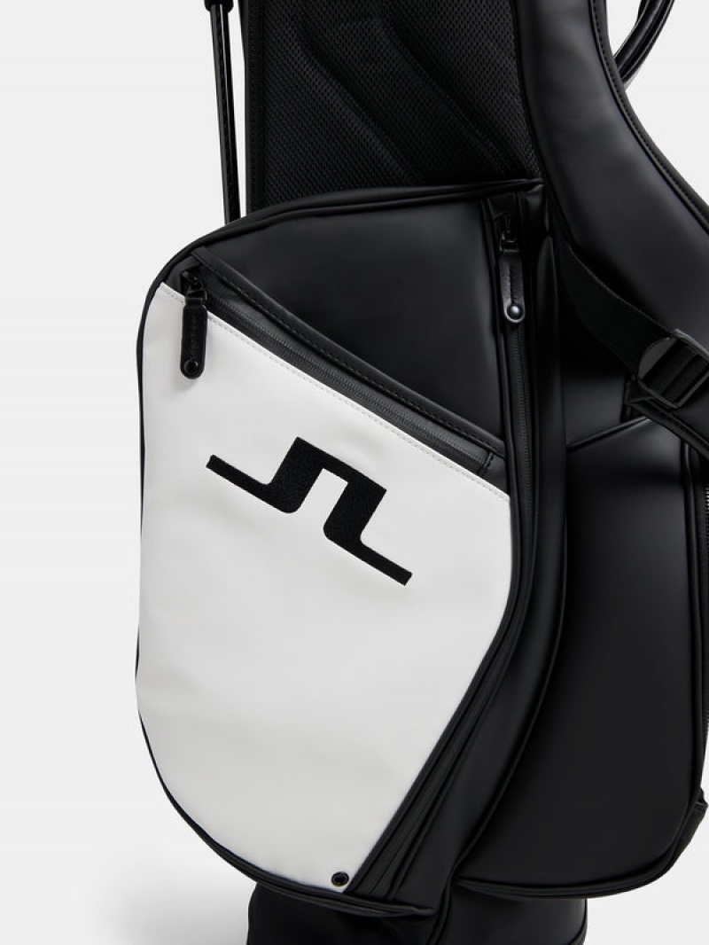 Black Jlindeberg Player Stand Bag | SN-JL575421