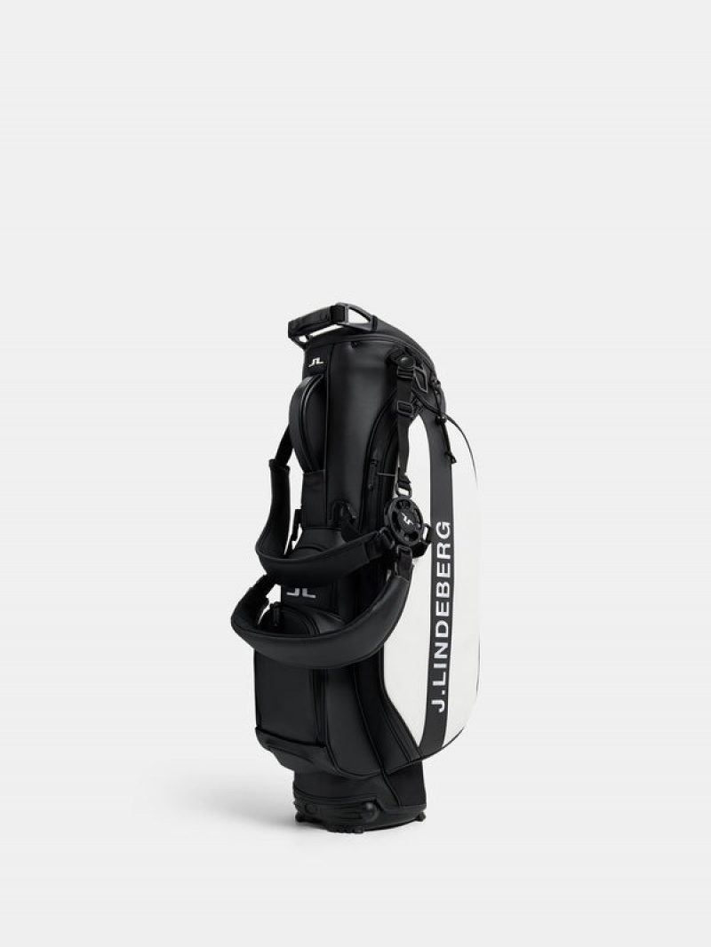 Black Jlindeberg Player Stand Bag | SN-JL575421