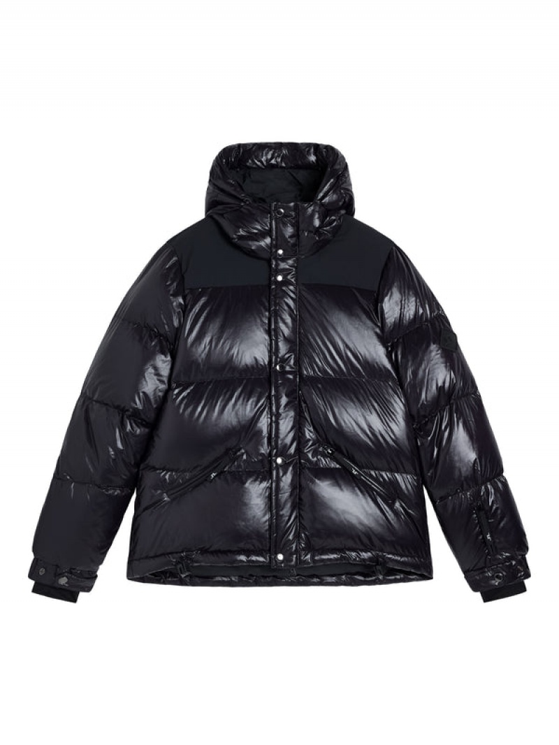 Black Jlindeberg Solar Down Jacket | SN-JL575430