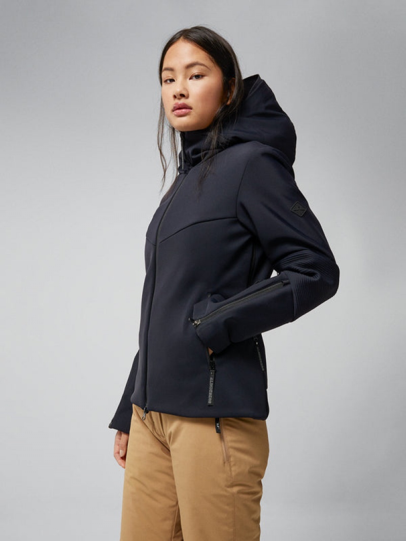 Black Jlindeberg Stanford Hybrid Jacket | SN-JL575427