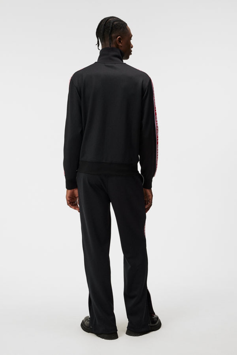 Black Jlindeberg Travis Track Jacket | SN-JL574887