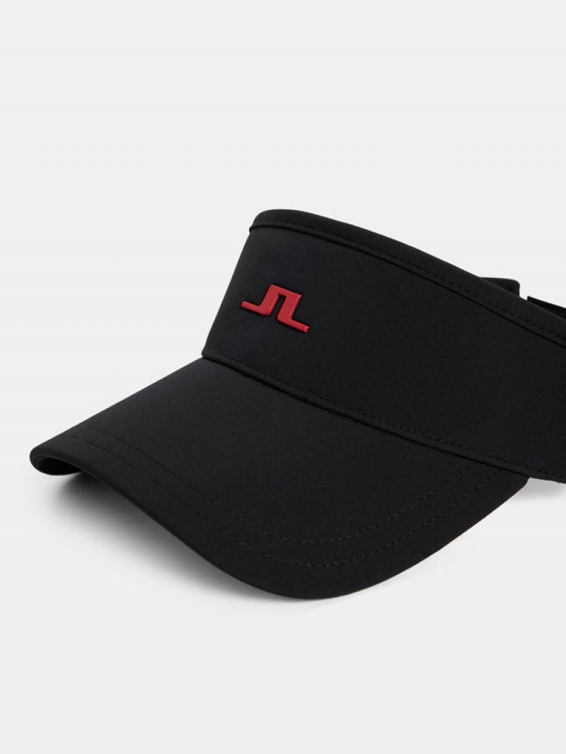 Black Jlindeberg Yaden Visor | SN-JL574753