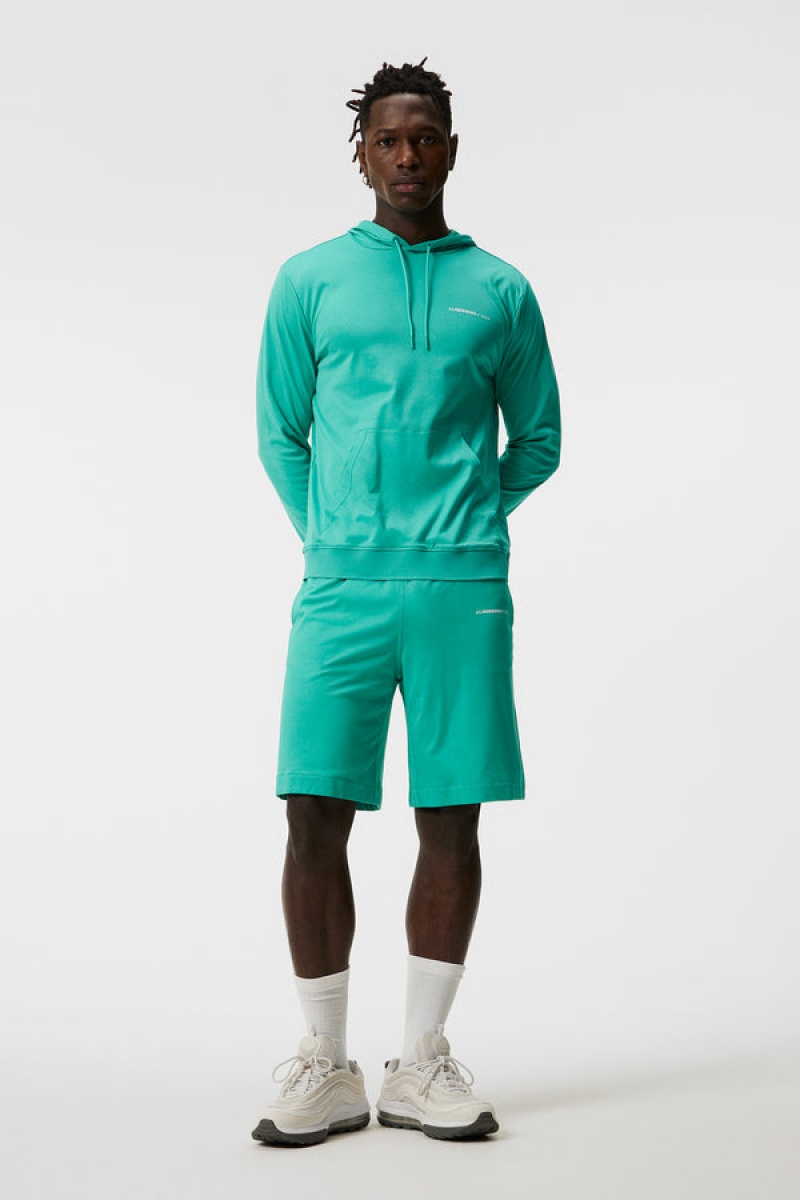 Bright Aqua Jlindeberg Logo Shorts | SN-JL574637