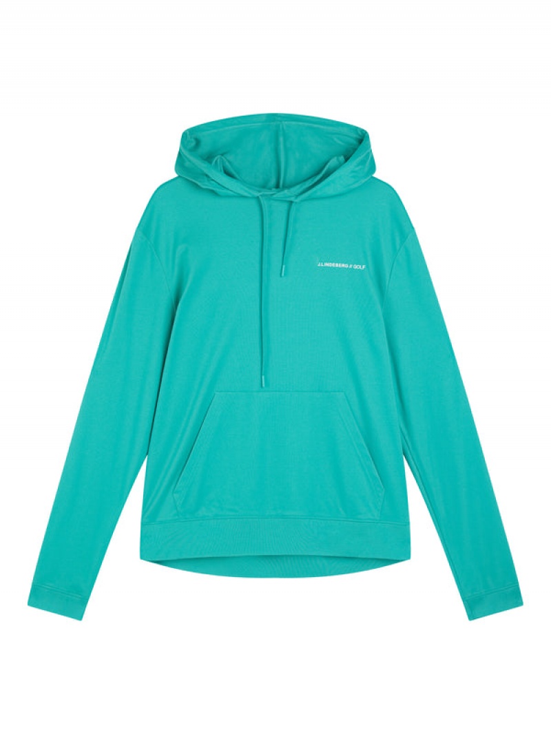 Bright Aqua Jlindeberg Roland Hood | SN-JL574638