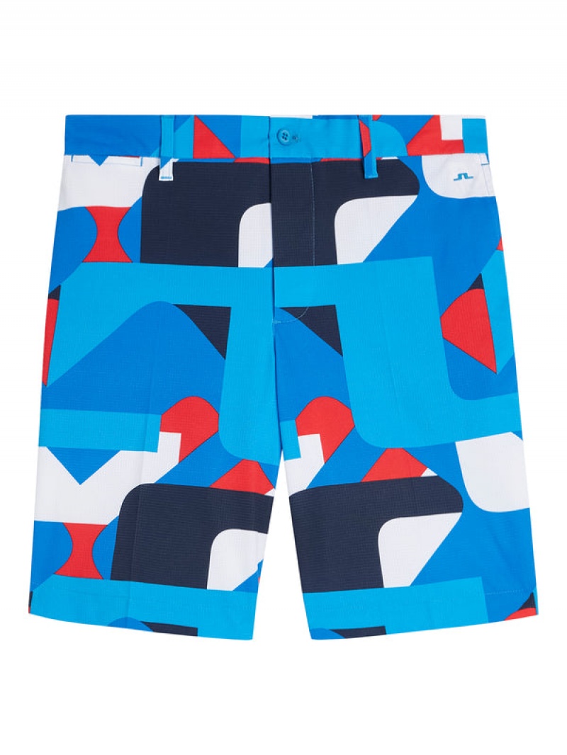 Brilliant Blue Big Bridge Jlindeberg Tim Shorts | SN-JL574589