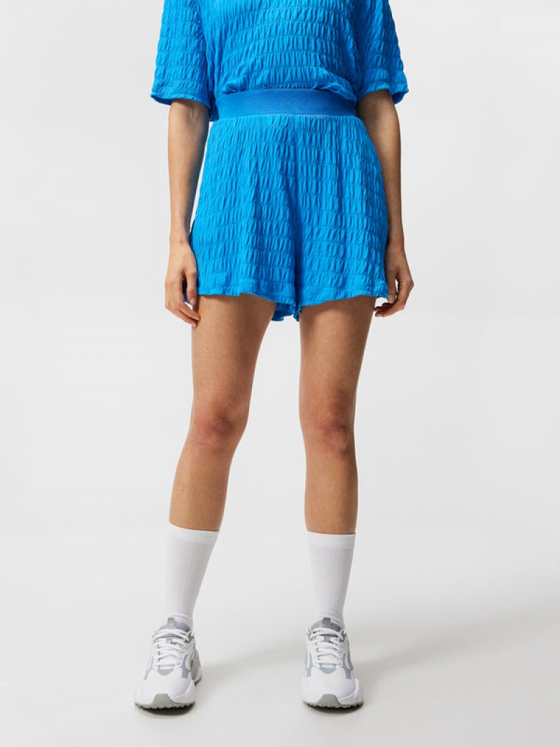 Brilliant Blue Jlindeberg Elea Shorts | SN-JL575305