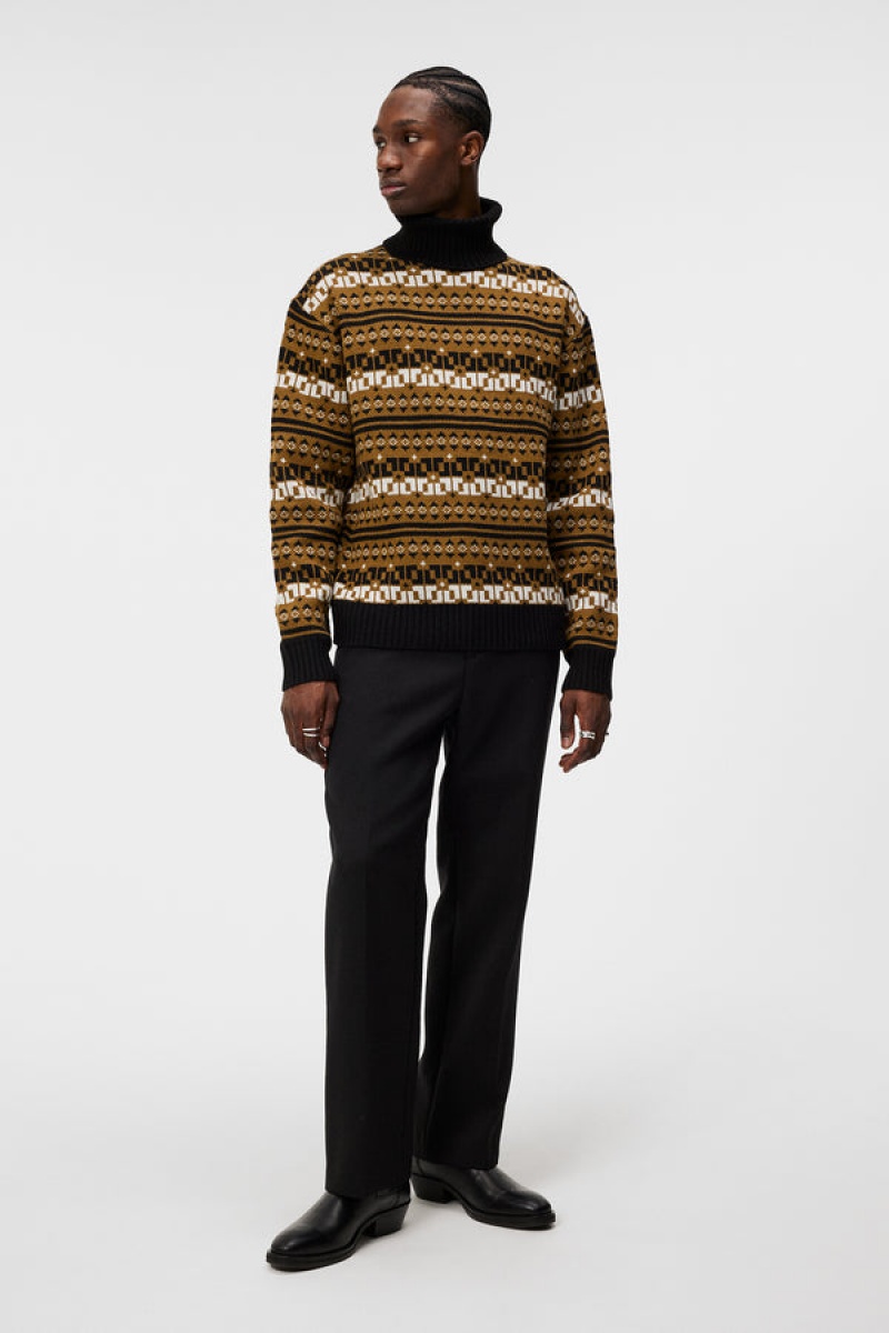 Butternut Jlindeberg Bearclaw Turtle Neck Sweater | SN-JL574903