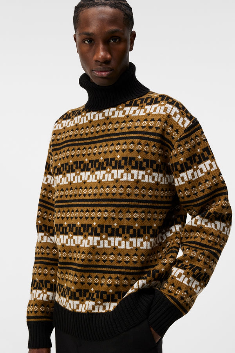 Butternut Jlindeberg Bearclaw Turtle Neck Sweater | SN-JL574903