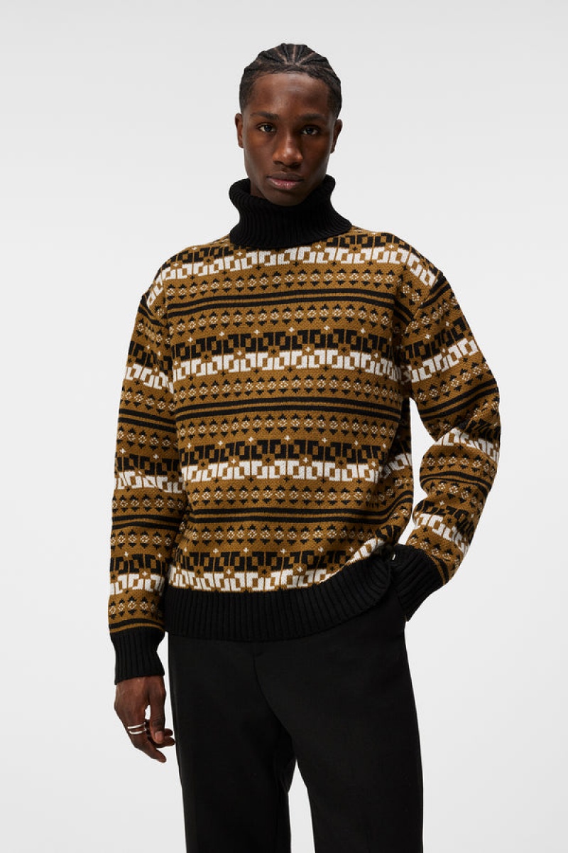 Butternut Jlindeberg Bearclaw Turtle Neck Sweater | SN-JL574903