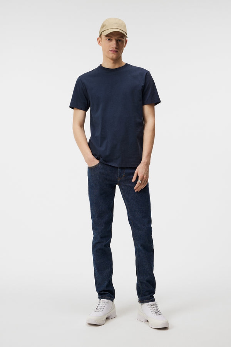 Dark Blue Jlindeberg Jay Active Dark Indigo Jeans | SN-JL574925