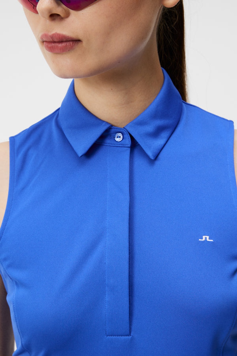 Dazzling Blue Jlindeberg Dena Polo | SN-JL575144